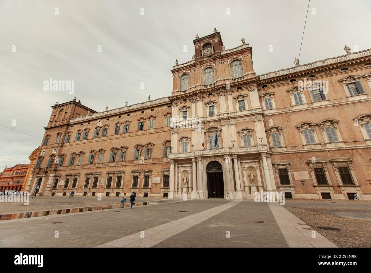 Palazzo Ducale à Modène, Italie. Dans le palais ducal à lunettes de Modène, la ville historique italienne. Banque D'Images
