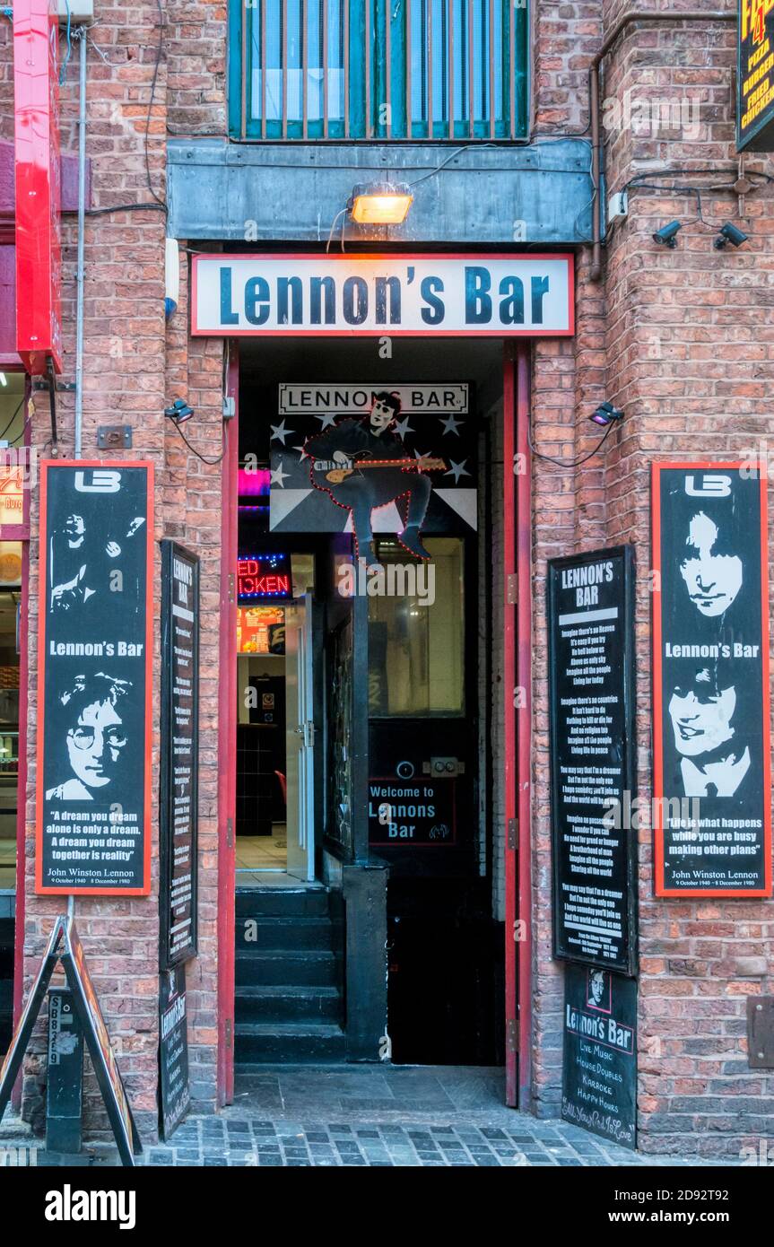 Lennons bar Banque de photographies et d’images à haute résolution Alamy