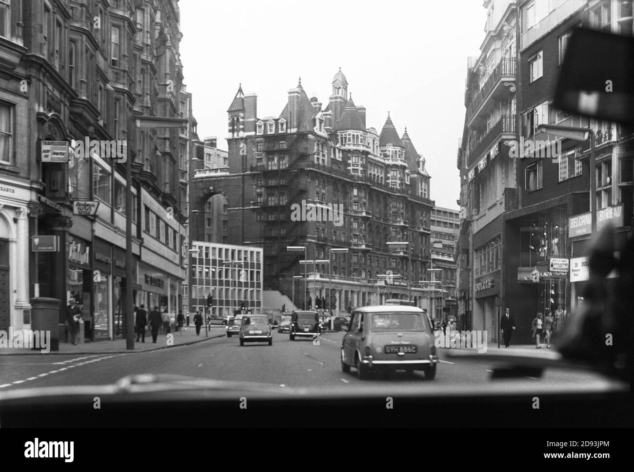 Paysage urbain Londres, Angleterre, 1971 Banque D'Images