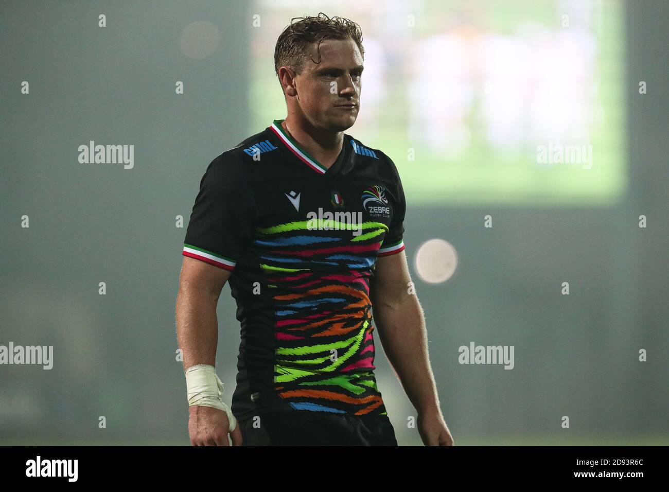 Sergio Lanfranchi Stadium, parme, Italie, 02 Nov 2020, Joshua Renton (Zebre) pendant Zebre Rugby vs Osprey, Rugby Guinness Pro 14 Match - Credit: LM/Massimiliano Carnabuci/Alay Live News Banque D'Images