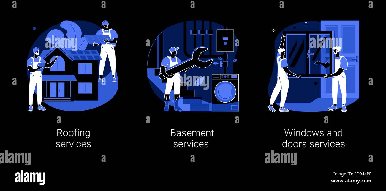 Entretien de maison résumé concept illustrations vectorielles. Illustration de Vecteur