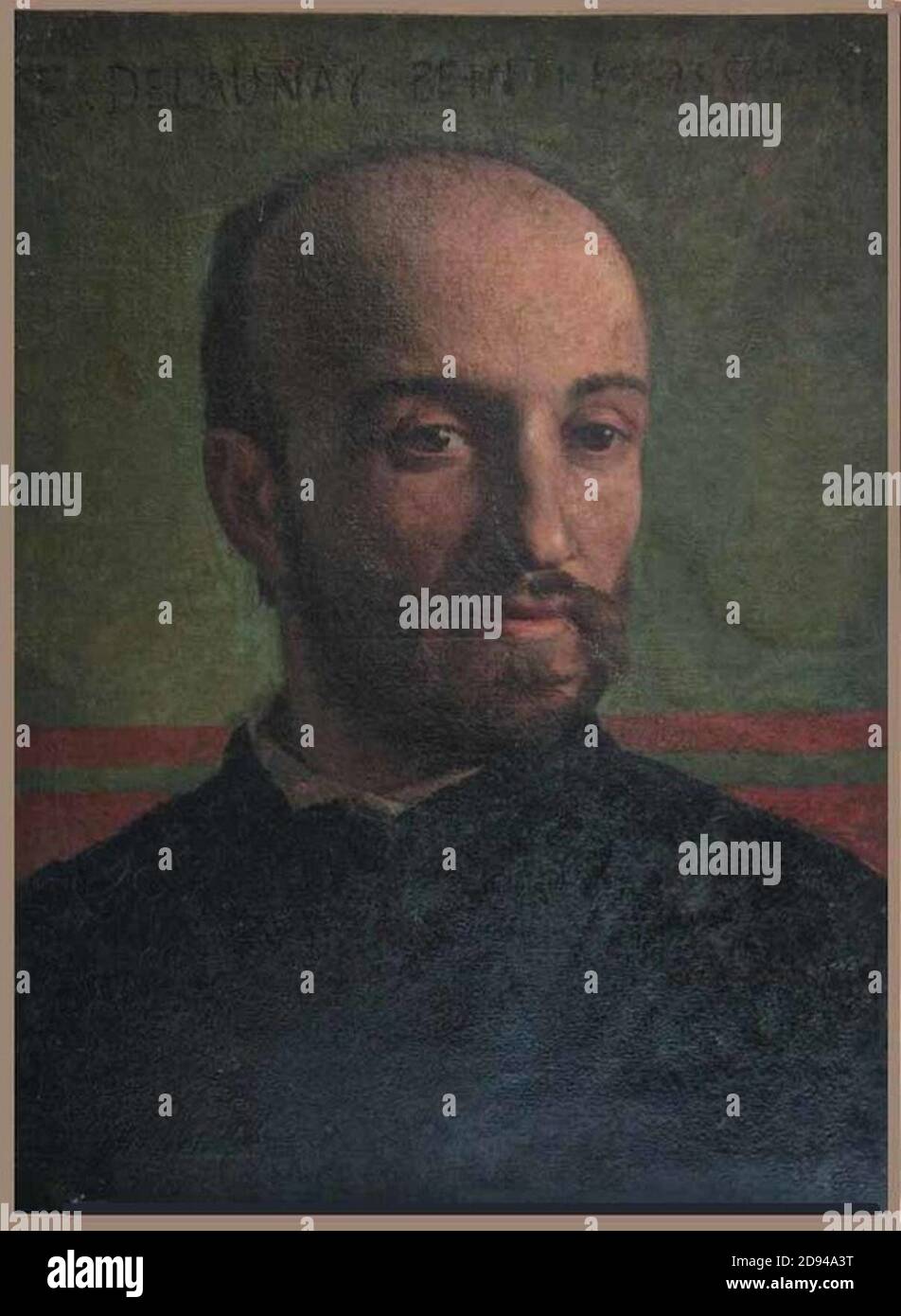 Jules-Élie Delaunay. Banque D'Images