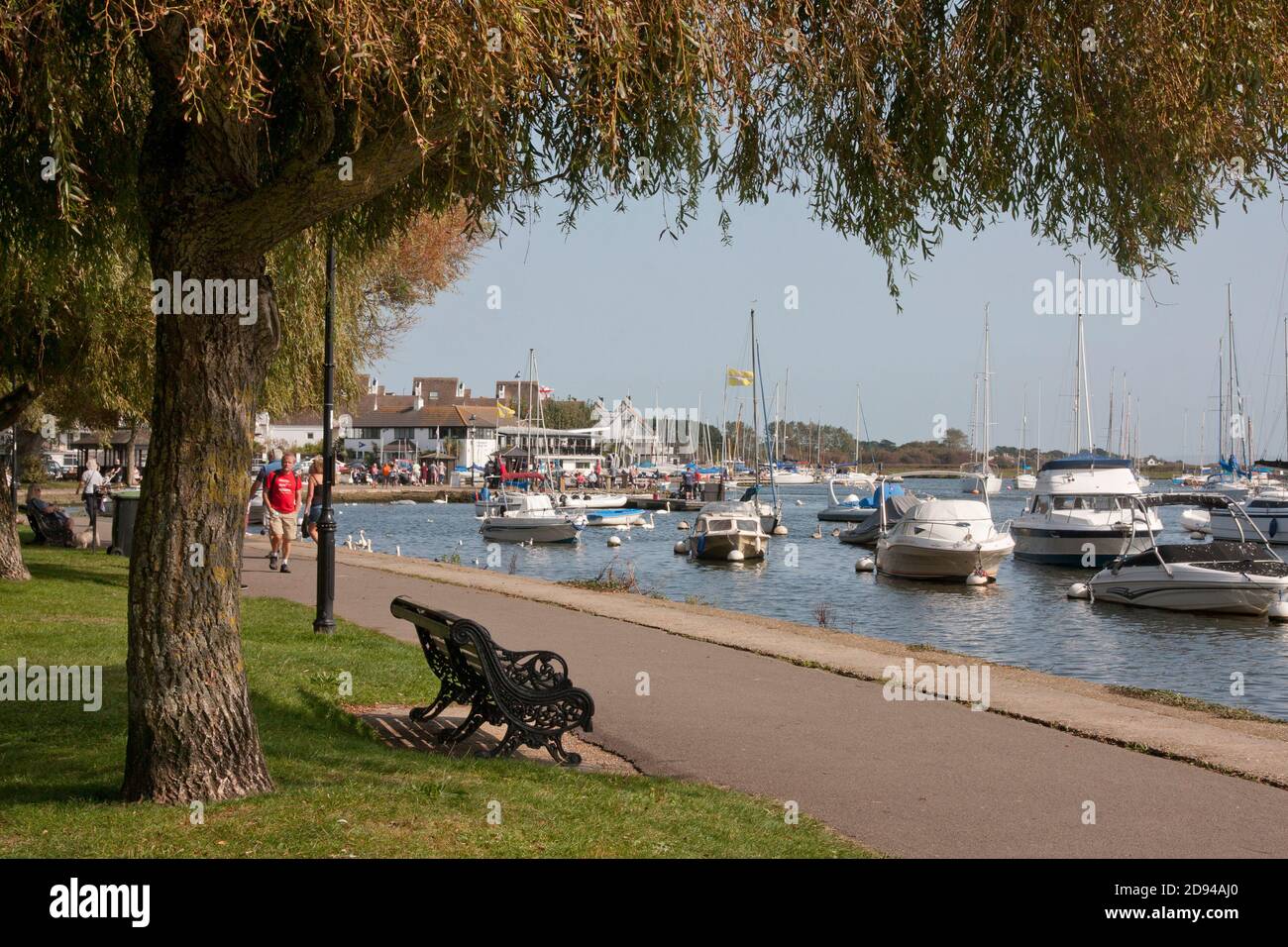 Port de Christchurch, Christchurch, Dorset, Angleterre Banque D'Images