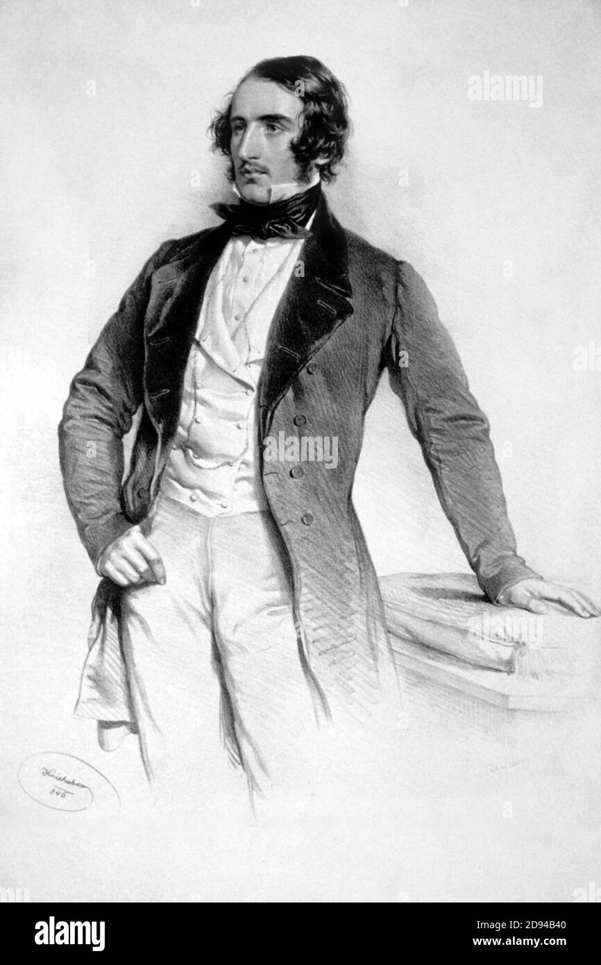 Julian Fane Litho. Banque D'Images