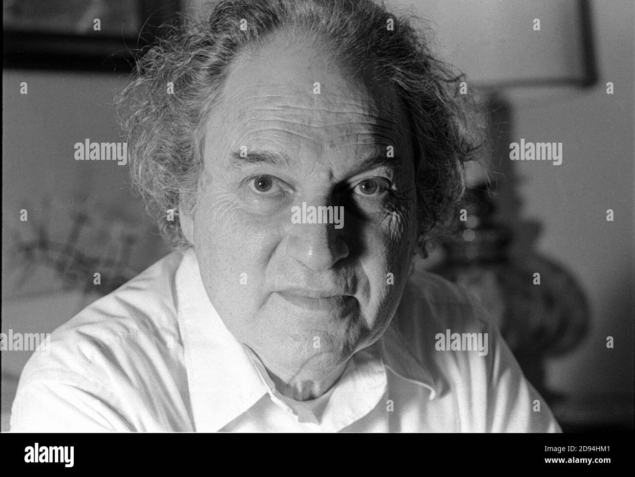 Herbert A. Hauptman, lauréat du prix Nobel de chimie, le 2 juin 1985 à Buffalo, New York. Photo de Francis Specker Banque D'Images