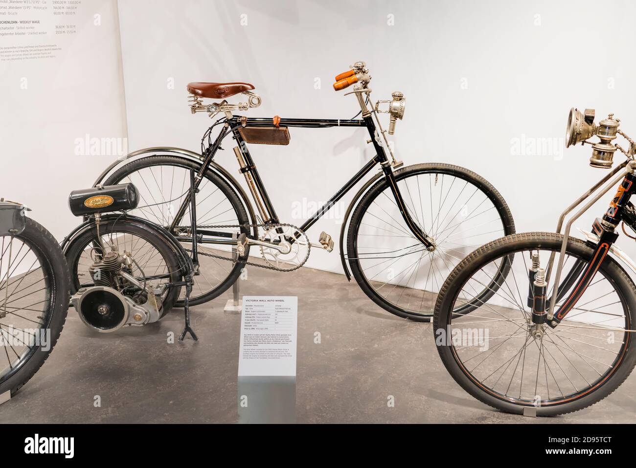 Victoria Wall Auto Wheel, 1909, PS.SPEICHER Museum, Einbeck, Basse-Saxe, Allemagne Banque D'Images