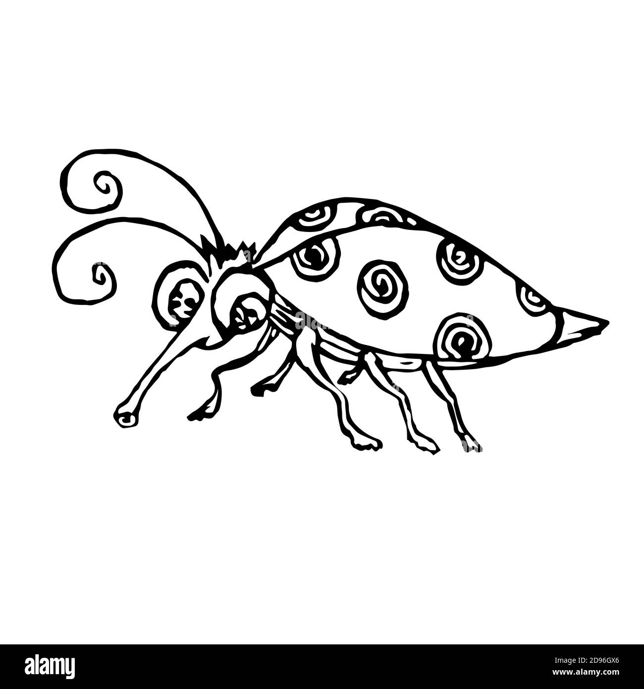 Coccinelle A Pois Fantaisie Motif De Dessin Noir Et Blanc Dessin A La Main Photo Stock Alamy Coccinelle A Pois Fantaisie Motif De Dessin Noir Et Blanc Dessin A La Main Photo Stock Alamy