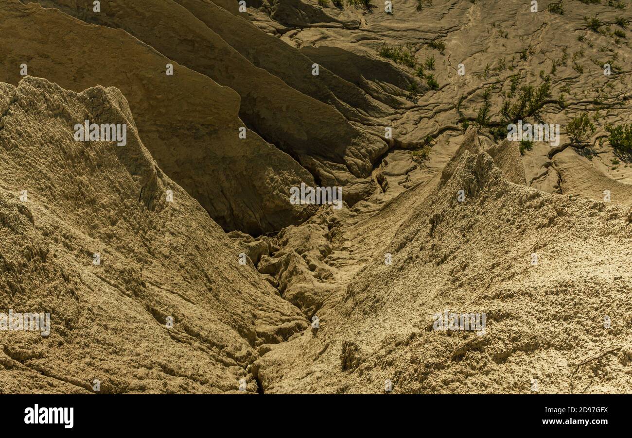 La nature de la carrière de Rummu fait, terrain de brouken de montagne Banque D'Images