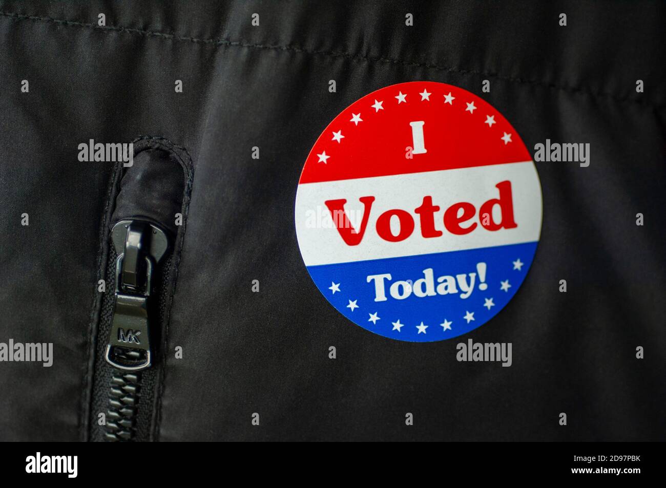 J'ai voté aujourd'hui en faveur du vote lors de l'élection présidentielle de 2020 entre Donald Trump et Joe Biden. Banque D'Images
