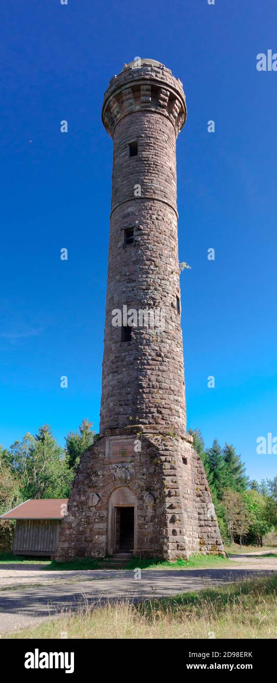 Tour Kaiser-Wilhelm, Tour Hohloh, zone de protection de la nature et des forêts de Kaltenbronn, Bade-Wurtemberg, Allemagne, Europe Banque D'Images