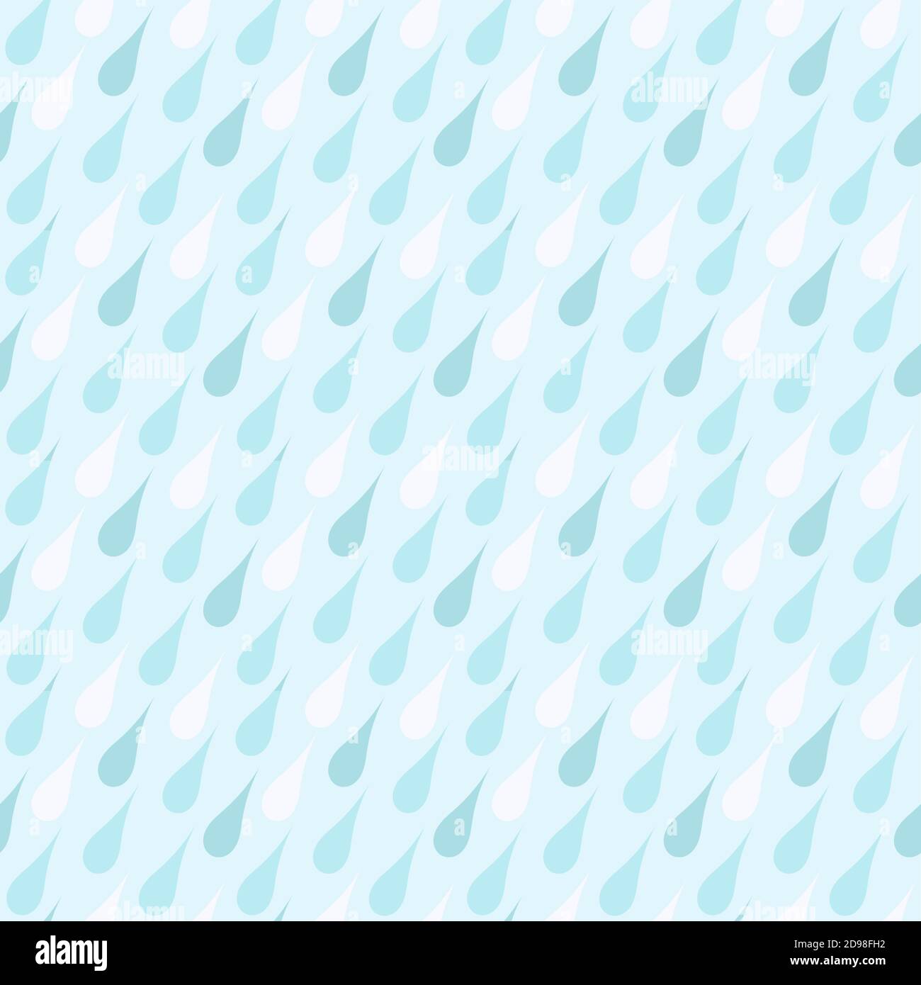 Pluie. Motif vectoriel transparent Illustration de Vecteur