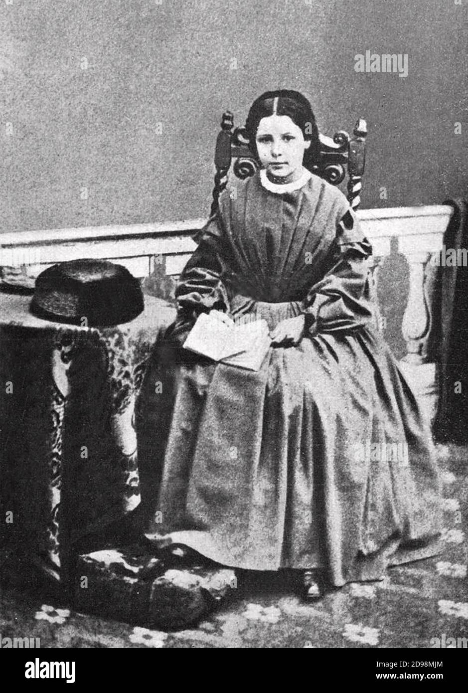 ANNIE BESANT (1847-1933) socialiste anglais, orateur, éducationaliste, militante des droits des femmes en 1863. Banque D'Images