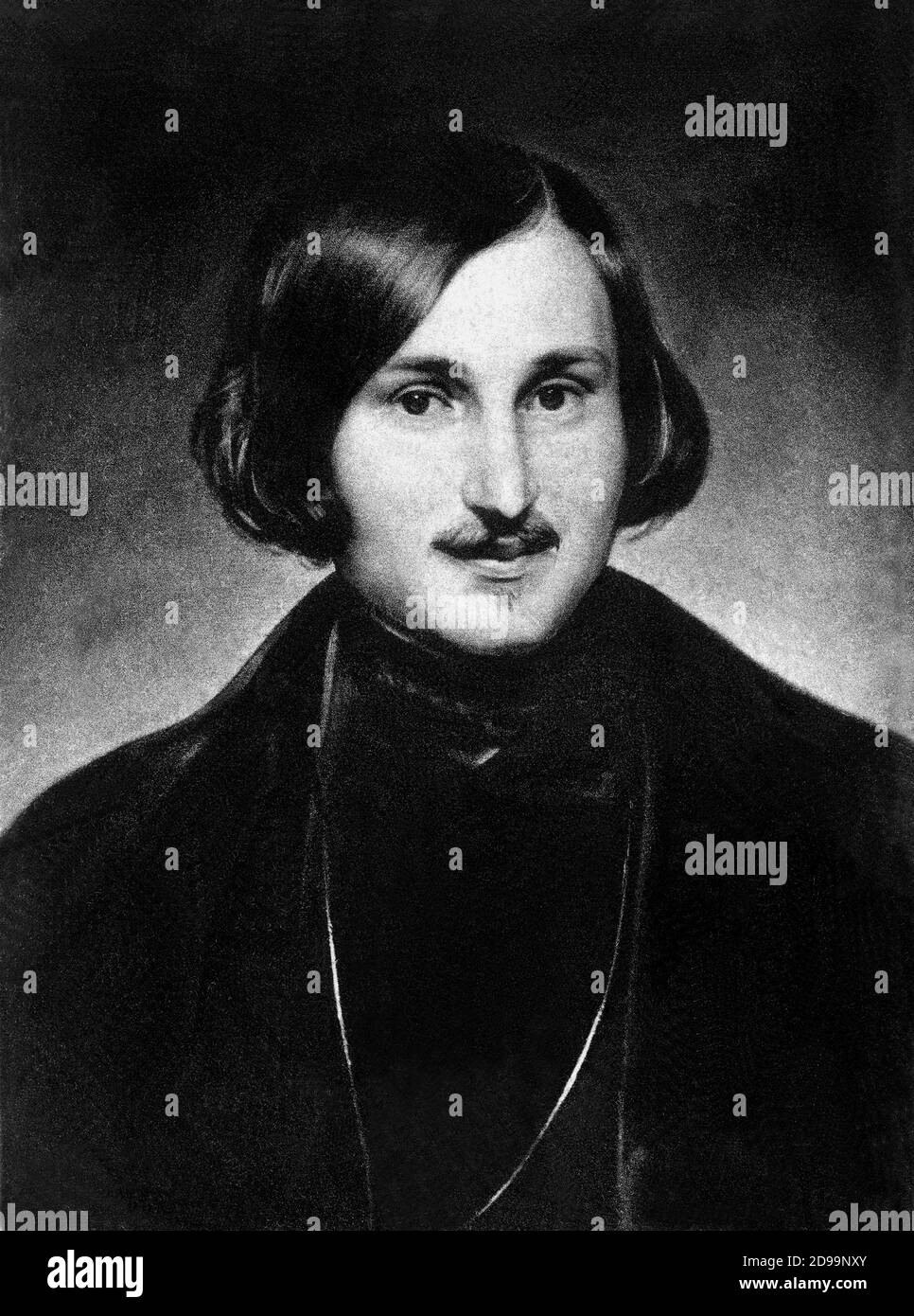 Le grand écrivain et dramaturge russe Nikolaj Vasilevic GOGOL ( Sorocinzi  1809 - Moskow 1852 ) - DRAMMATURGO - LETTERATURA - littérature -