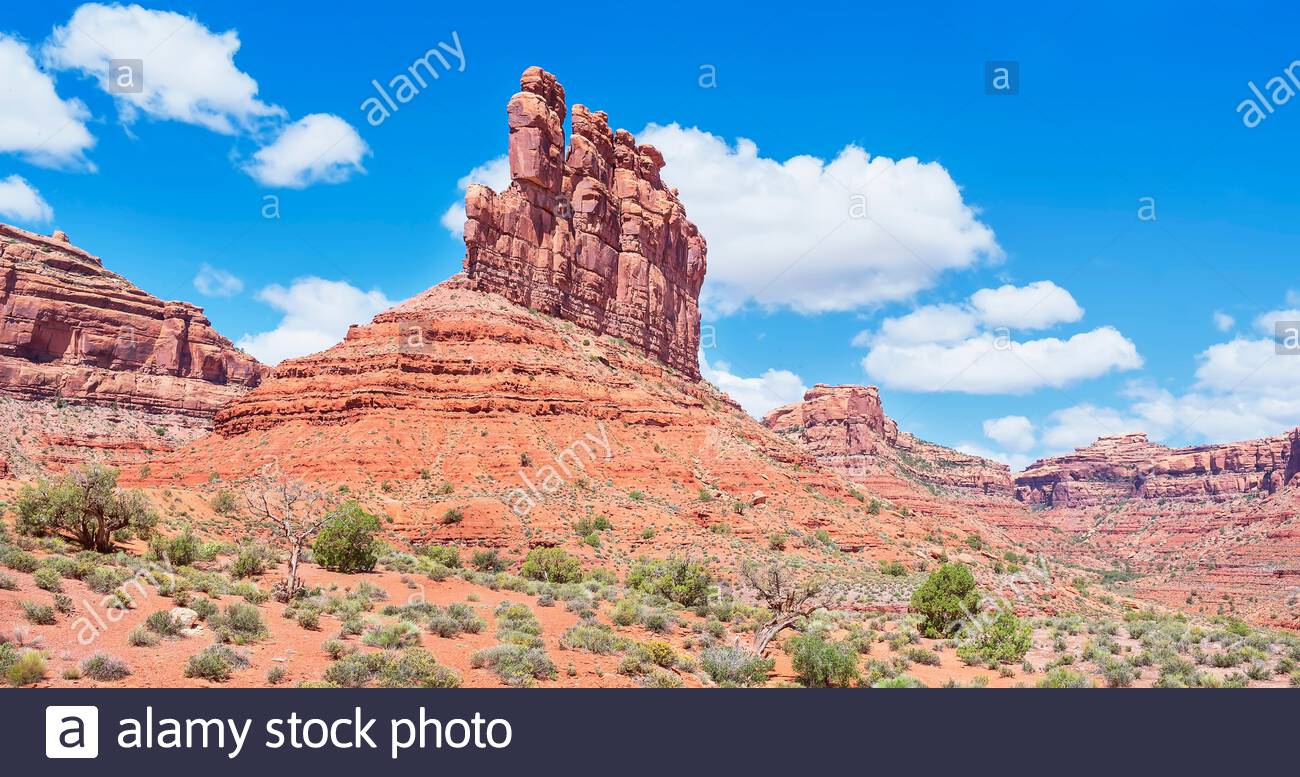 Valley of the Gods, Utah, États-Unis, Banque D'Images