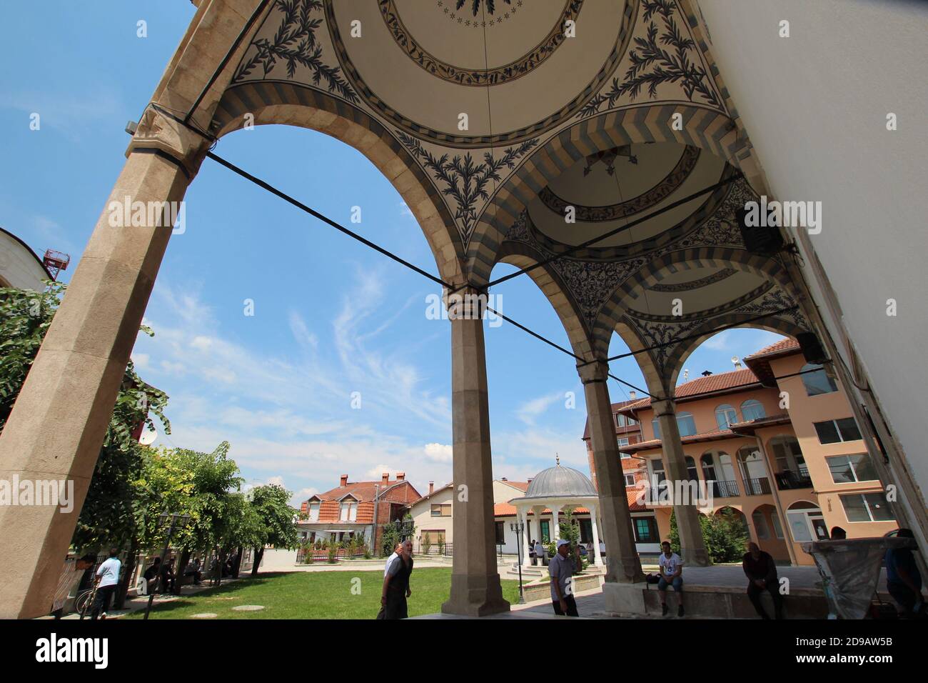 Mosquée Fatih (Xhamia e Mbertit) à Pristina, Kosovo Banque D'Images