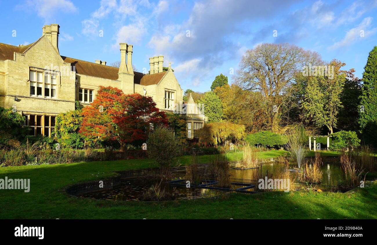 Jardins au Lodge - le siège de la RSPB à Sandy Heath, Bedfordshire Banque D'Images