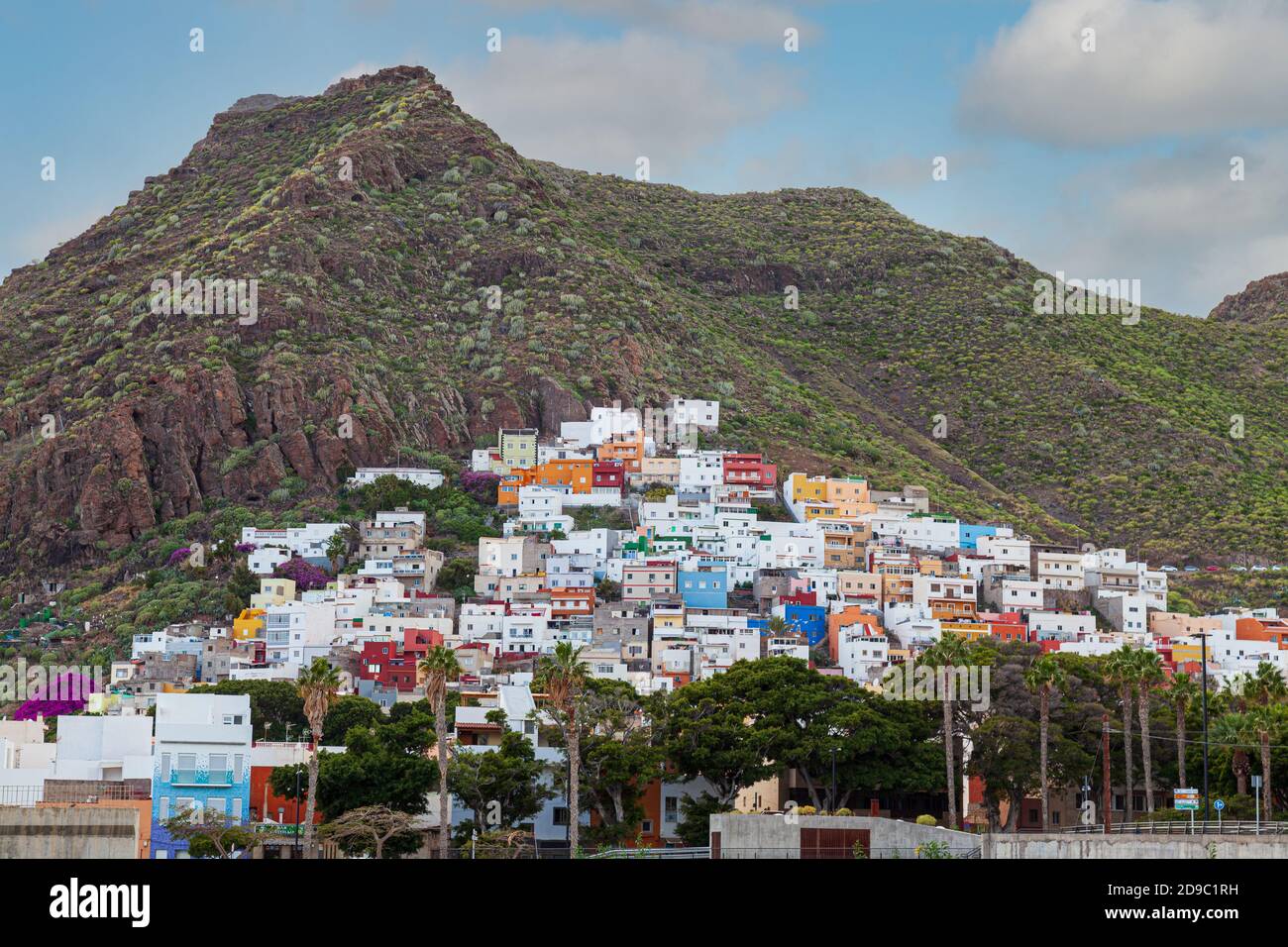 San Andrés est un village situé sur l'île de Tenerife dans les îles Canaries. Il est situé sur la côte, au pied des montagnes Anaga Banque D'Images