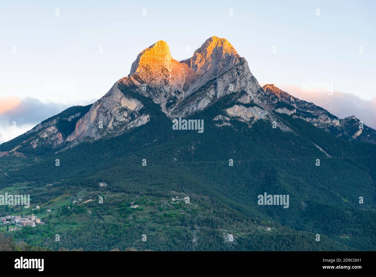 Pedraforca moutain Banque D'Images