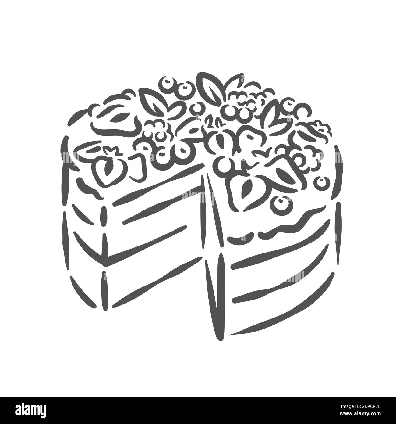 Anniversaire mariage délicieux dessert illustration du gâteau Illustration de Vecteur Anniversaire mariage délicieux dessert illustration du gâteau Illustration de Vecteur