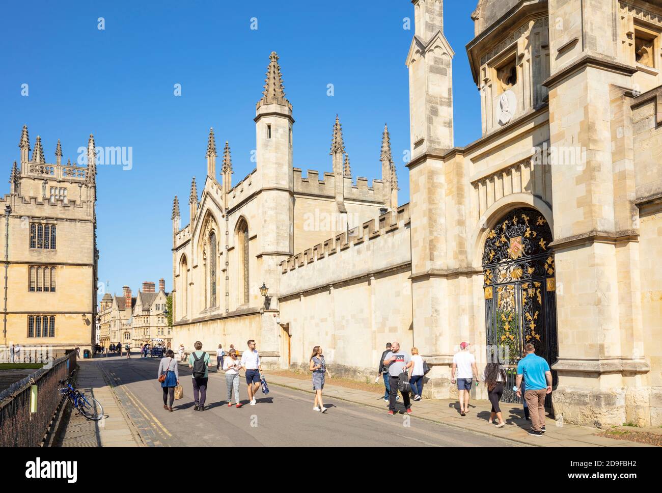 Vue sur All Souls College Oxford Oxfordshire England UK Europe Banque D'Images