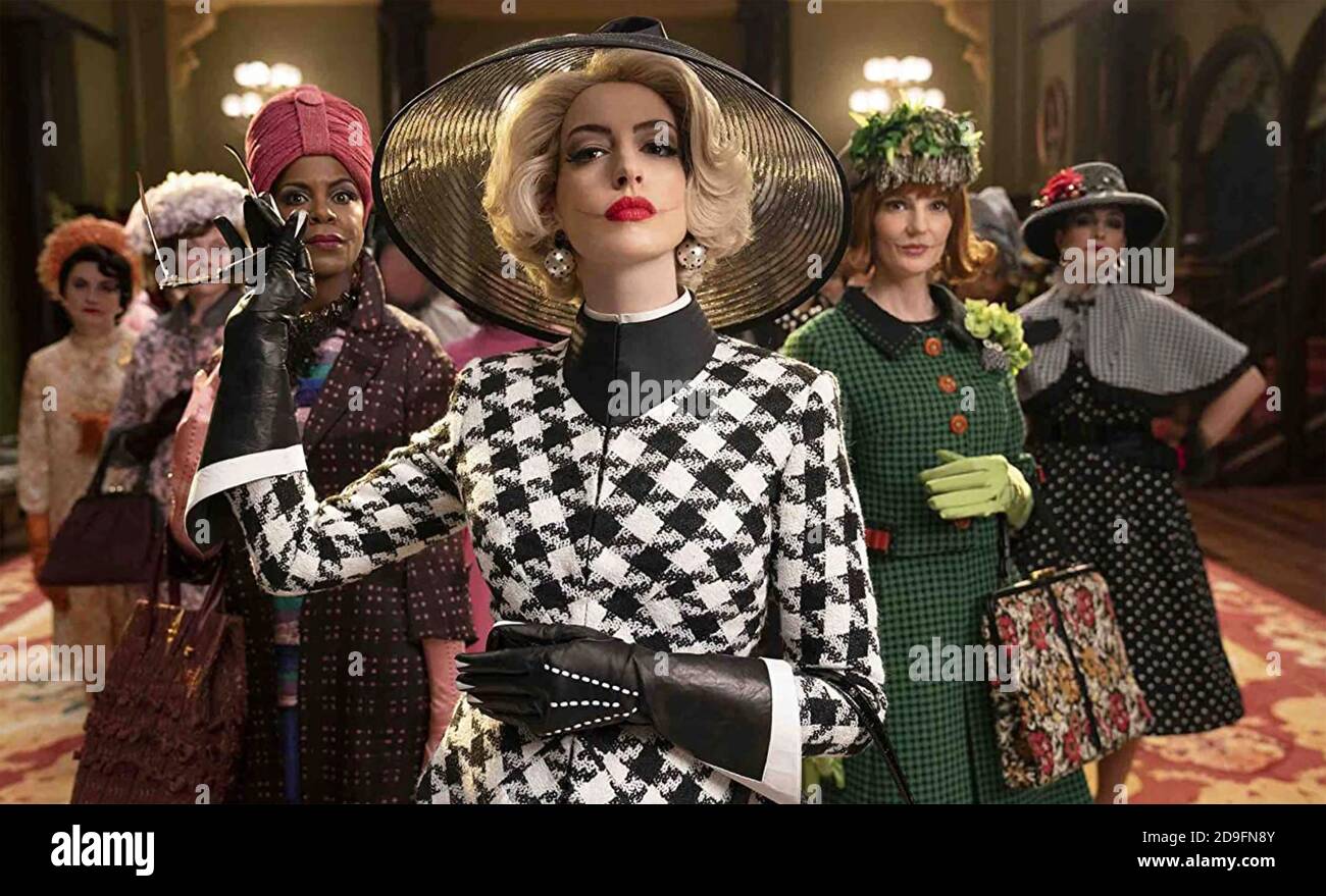 LES SORCIÈRES 2020 Warner Bros. Film de photos avec Anne Hathaway Banque D'Images
