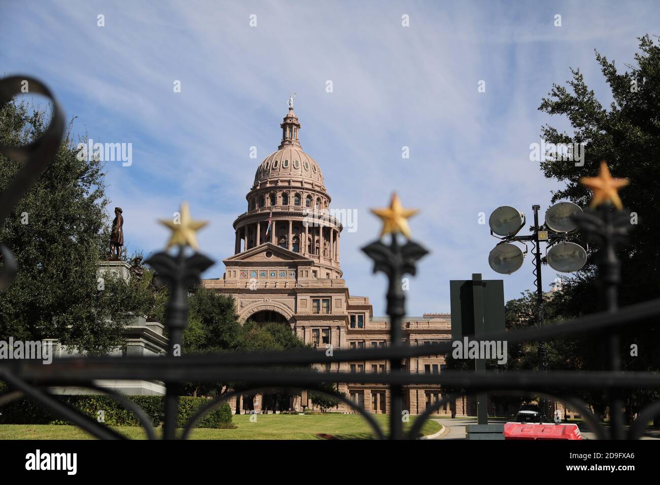 Texas Legislature Austin UT LBJ Banque D'Images