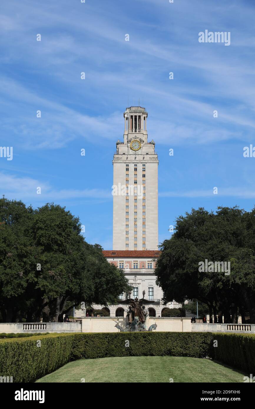 Texas Legislature Austin UT LBJ Banque D'Images