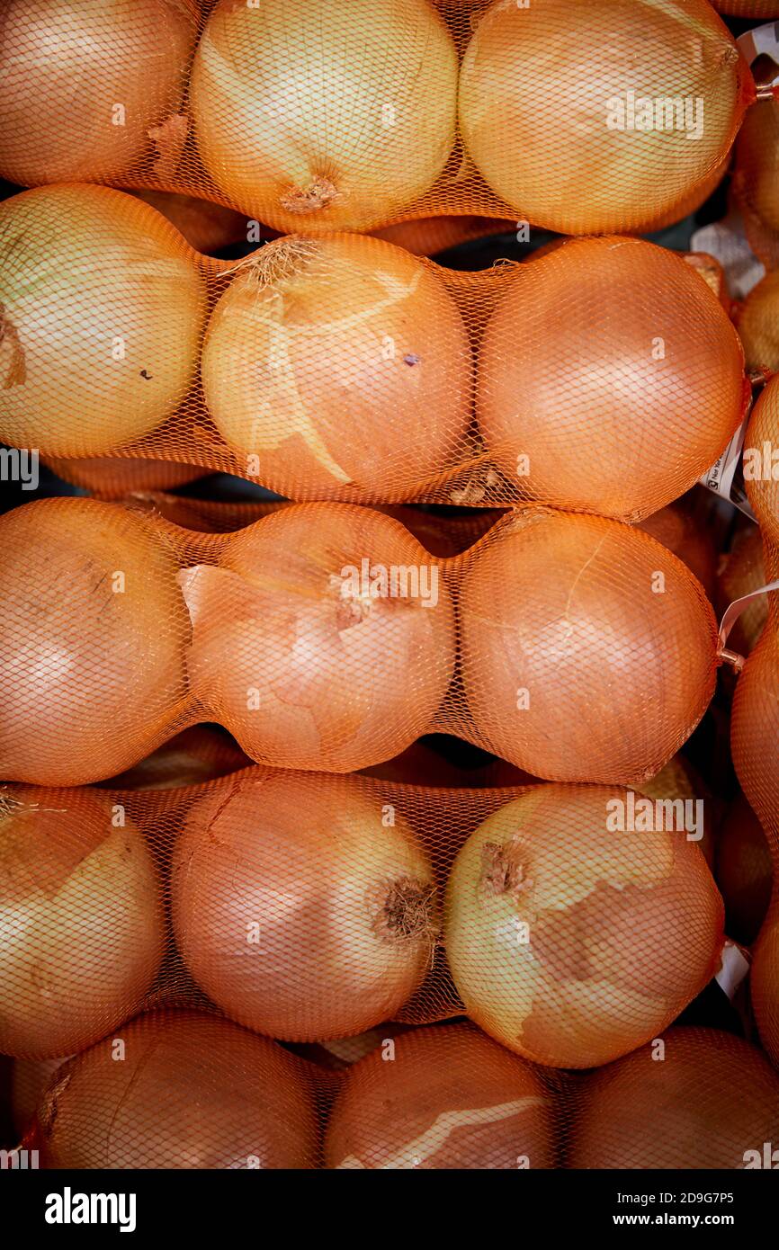 `oignons blancs Banque D'Images