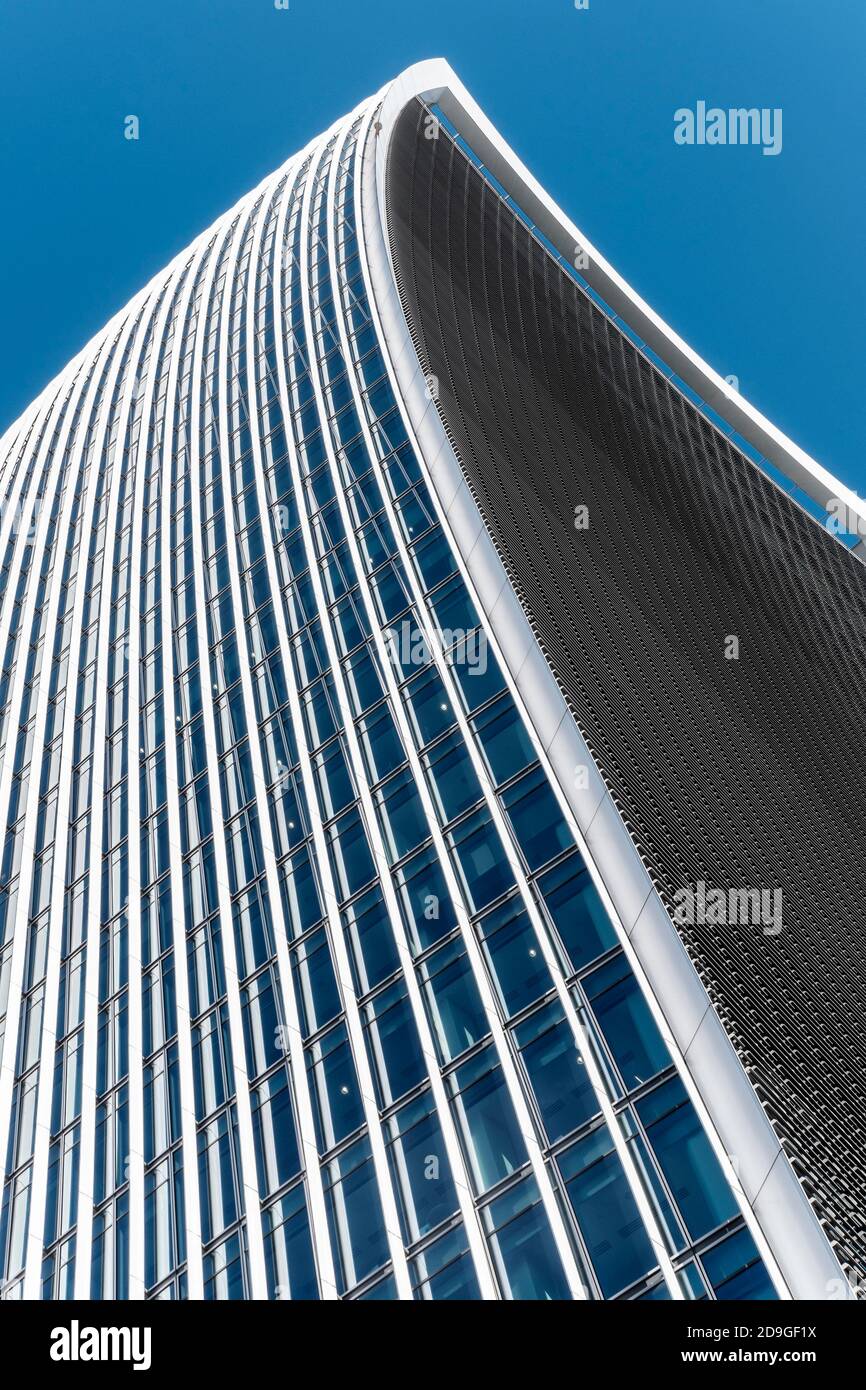 20 Fenchurch Street, connue sous le nom de Walkie-Talkie Building, Londres, Royaume-Uni Banque D'Images