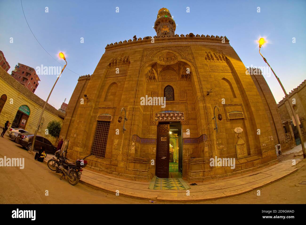 Le mausolée a été construit pour Muhammad ibn Idris ibn al-'Abbas ibn 'Uthman ibn Shafi'i, connu sous le nom d'Imam Shafi'i. Shafi'i est né à Gaza dans UN Banque D'Images