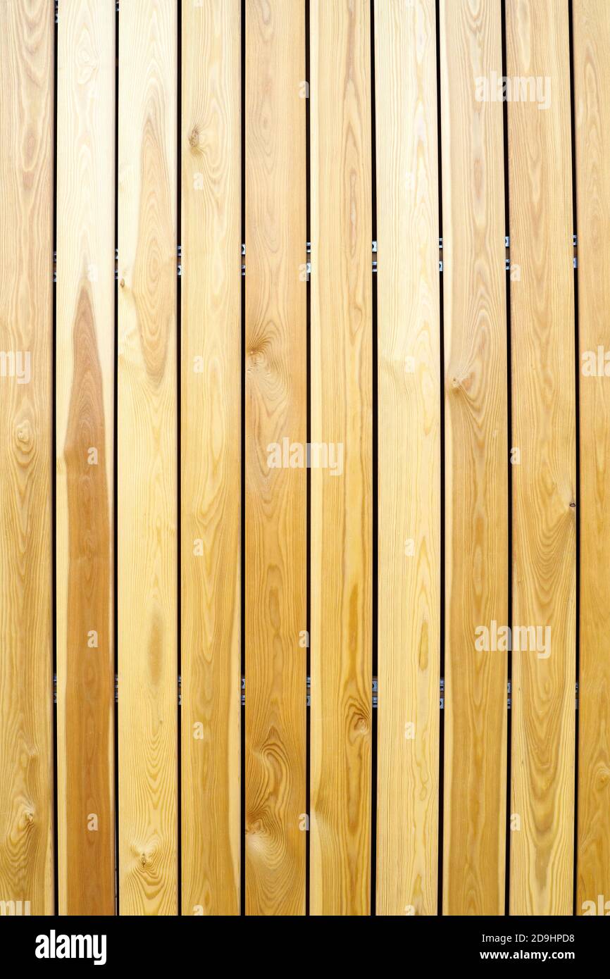 Vue verticale sur les planches en bois, arrière-plan texturé naturel Banque D'Images
