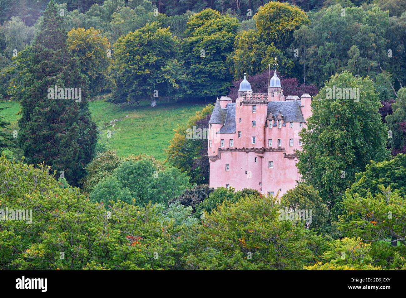 Château de Craigievar, Aberdeenshire, Écosse. Propriété du National Trust for Scotland. Banque D'Images