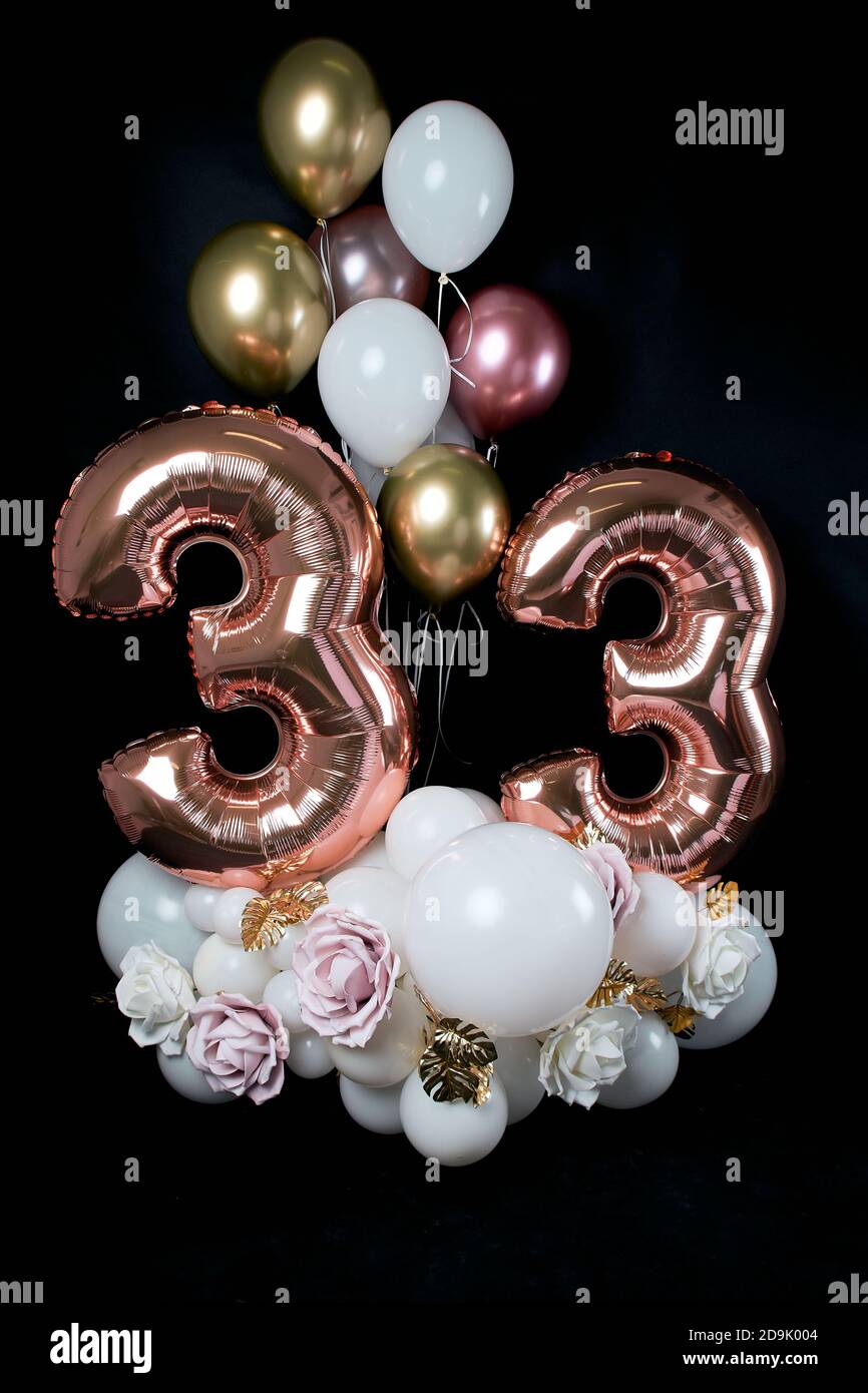 Happy 33 Birthday Banque D Image Et Photos Alamy