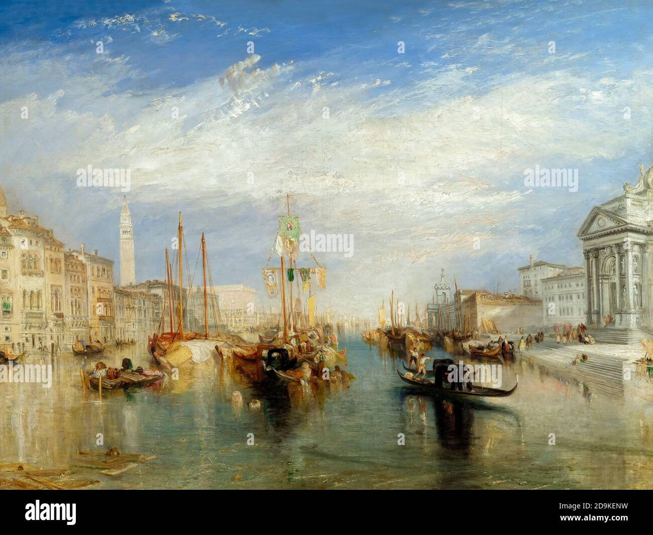 De Venise le porche de la Madonna della Salute, JMW Turner, vers 1835, Metropolitan Museum of Art, Manhattan, New York City, USA, Amérique du Nord Banque D'Images