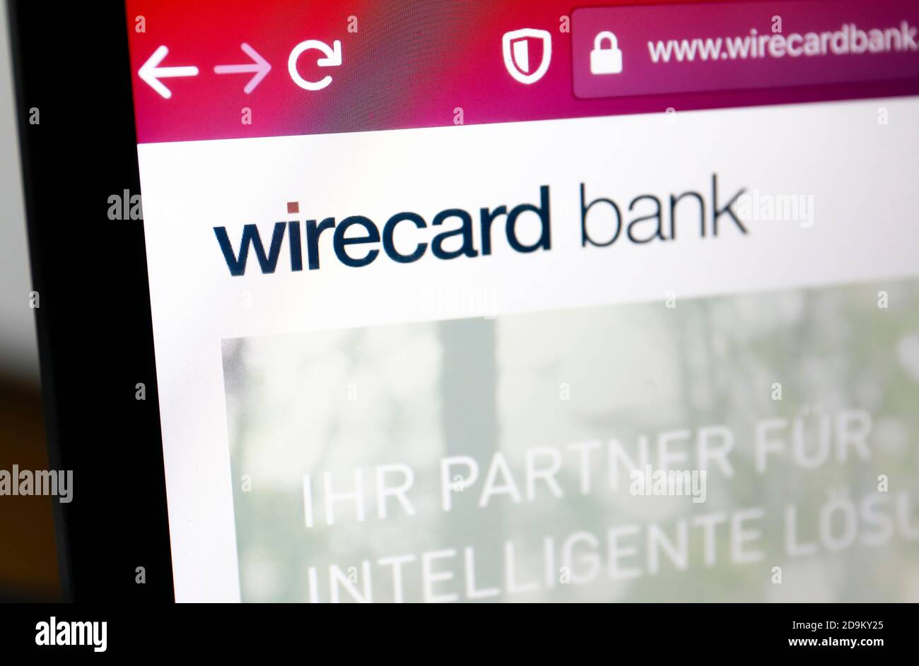 Allemagne - banque wirecard. Banque D'Images