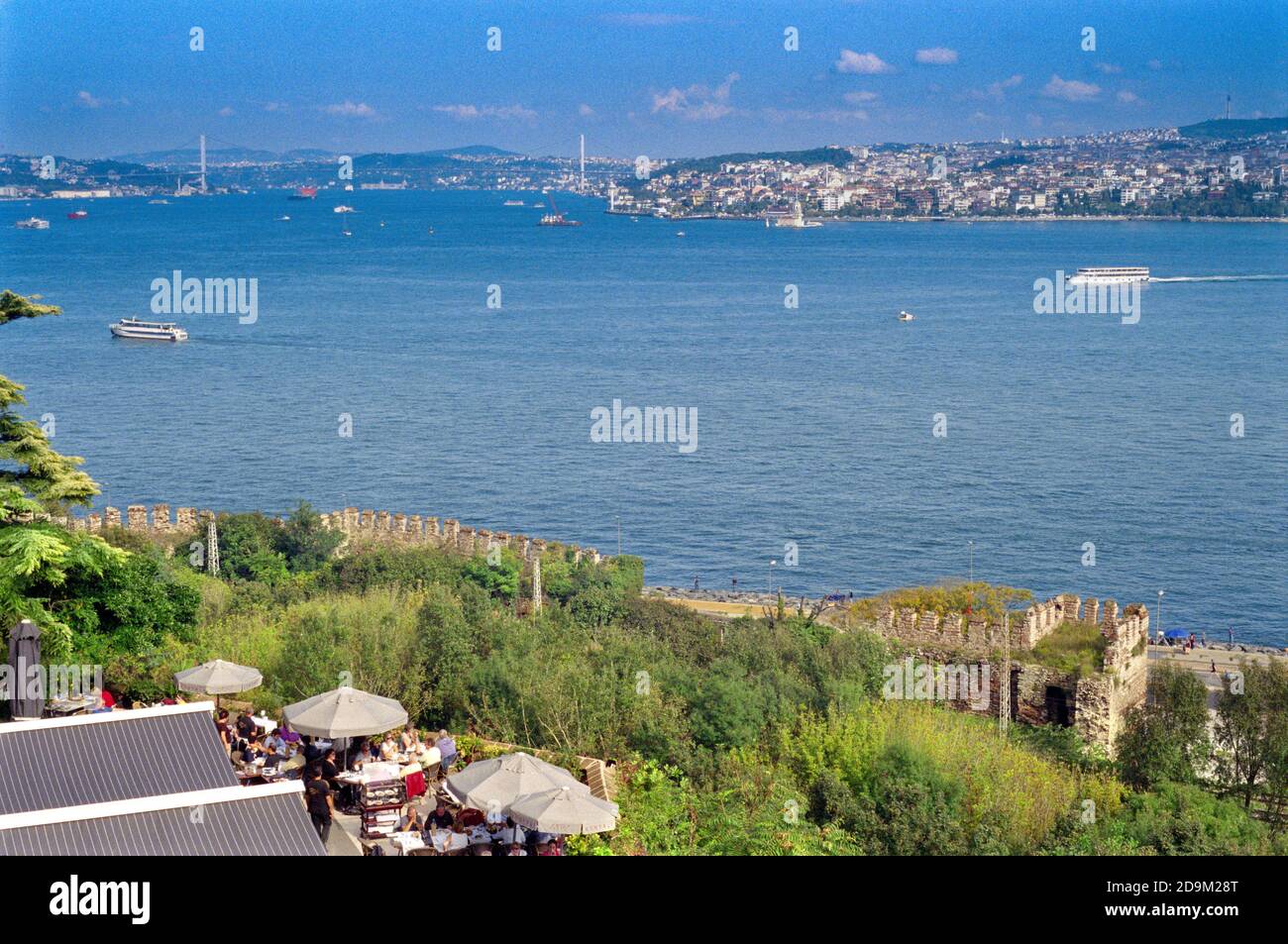 La Turquie, Istanbul, La Corne vue depuis le palais de Topkapi Banque D'Images
