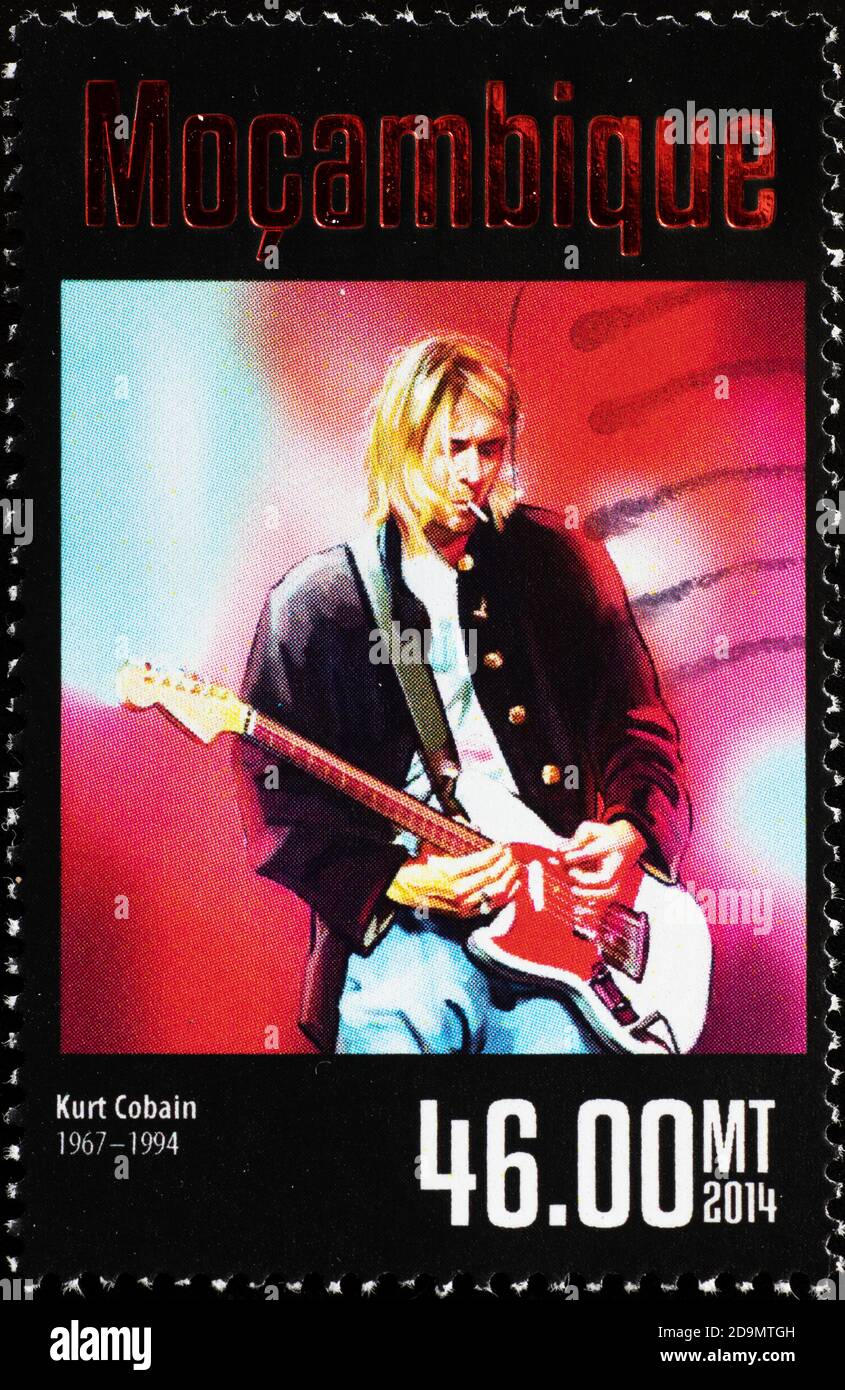 Kurt Cobain Avec Un Guitariste Photo Original Kurt cobain Banque de photographies et d'images à haute résolution - Alamy