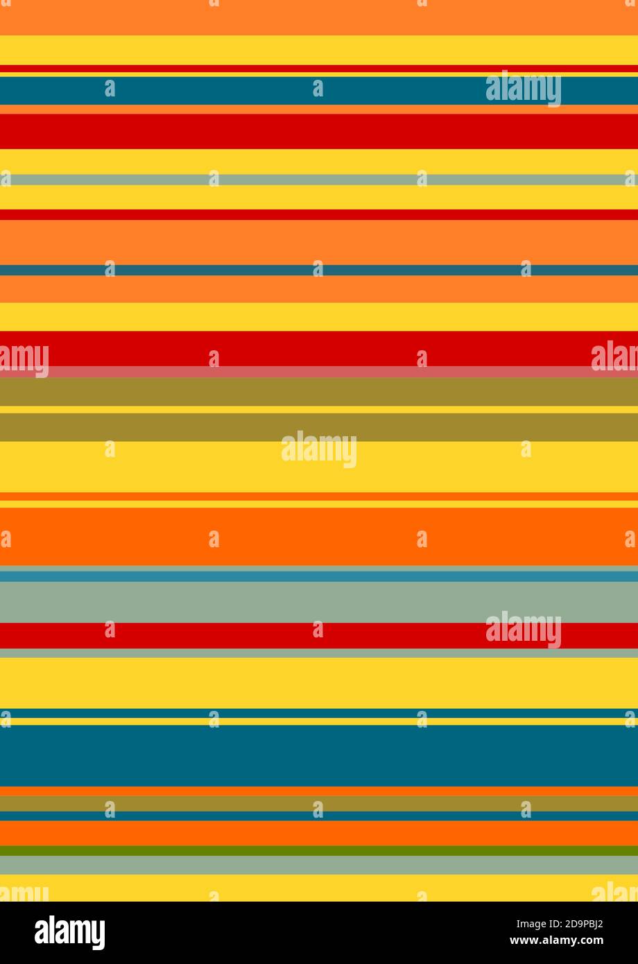 Lignes colorées. Moquette colorée. Arrière-plan multicolore. Banque D'Images