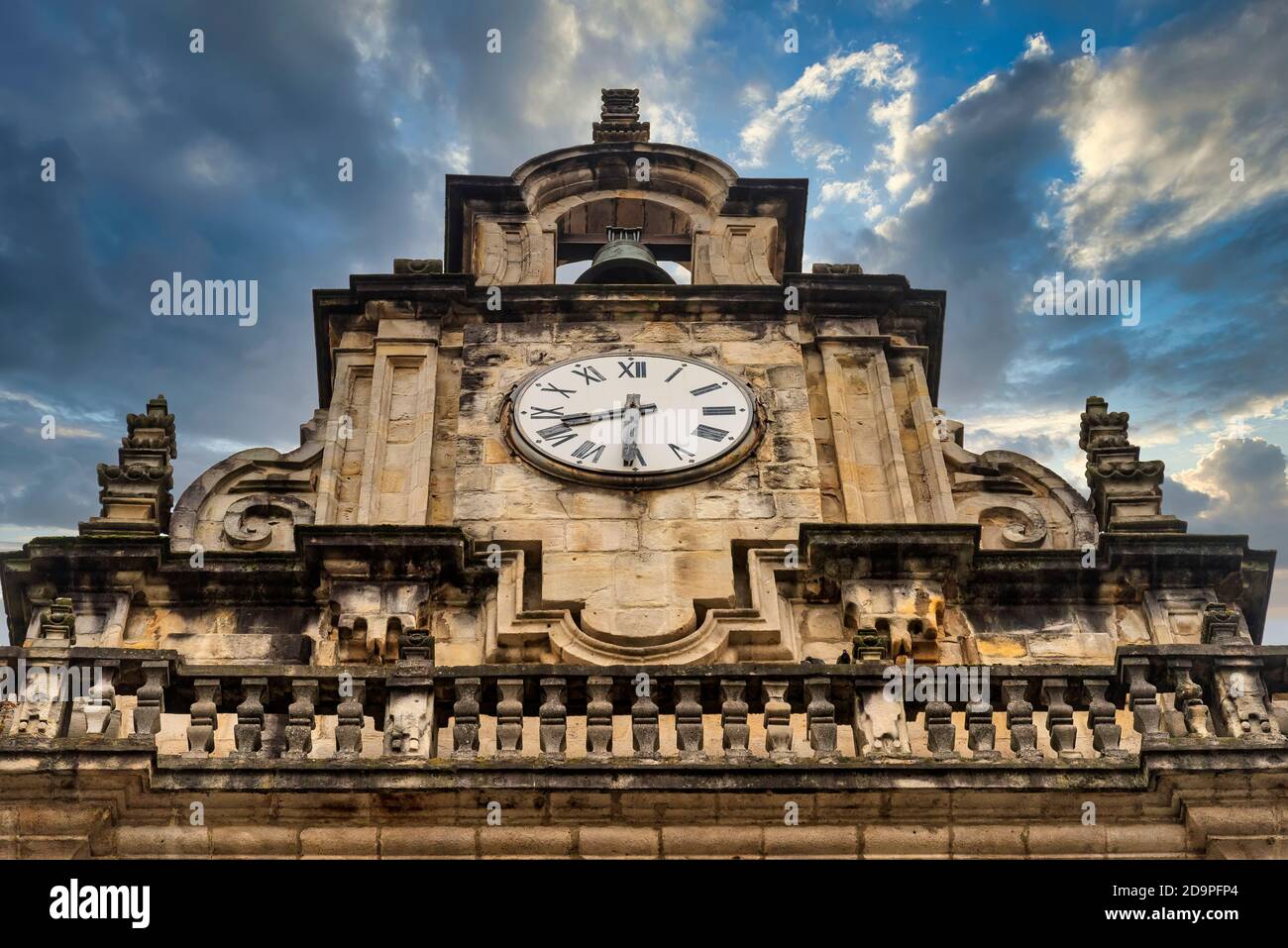 Église de San Nicolas, Bilbao, Bizkaia, Espagne Banque D'Images
