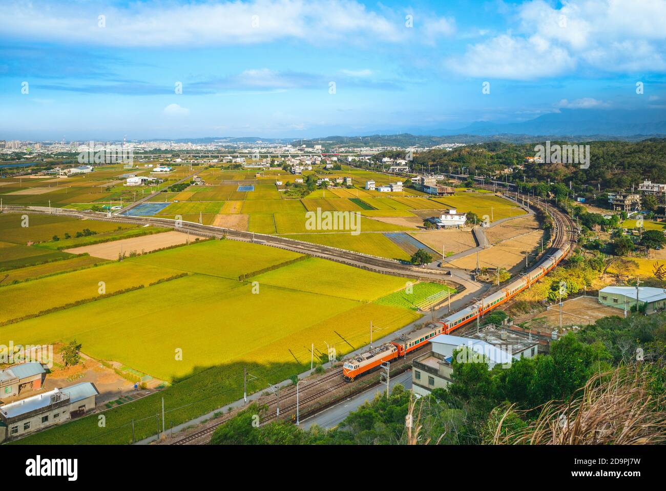 gare de tanwen dans le comté de miaoli, taïwan Banque D'Images
