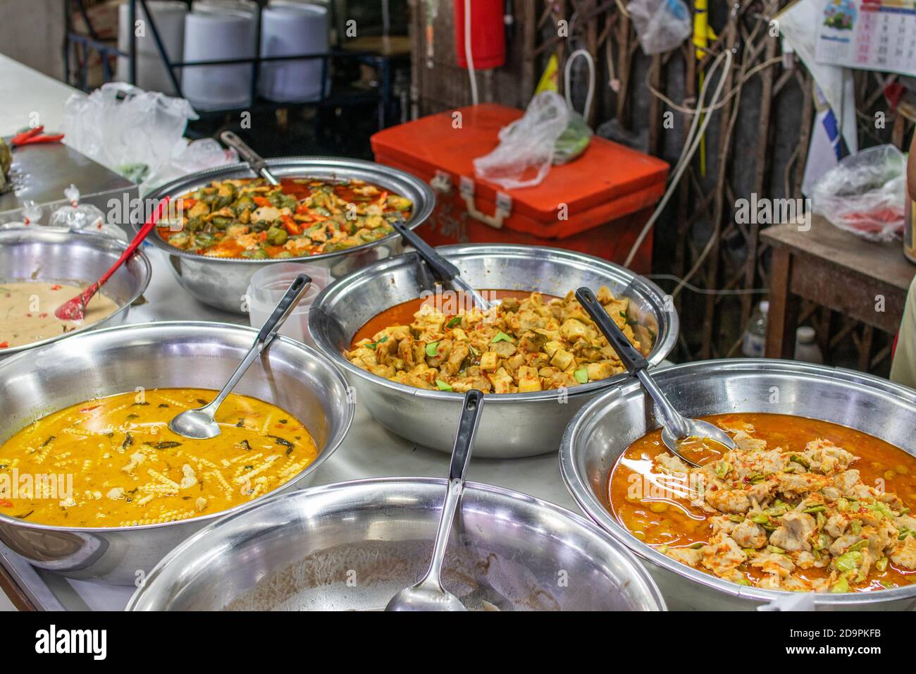 Pattaya Naklua District Chonburi Thaïlande Asie Street Food Market in Naklua Banque D'Images