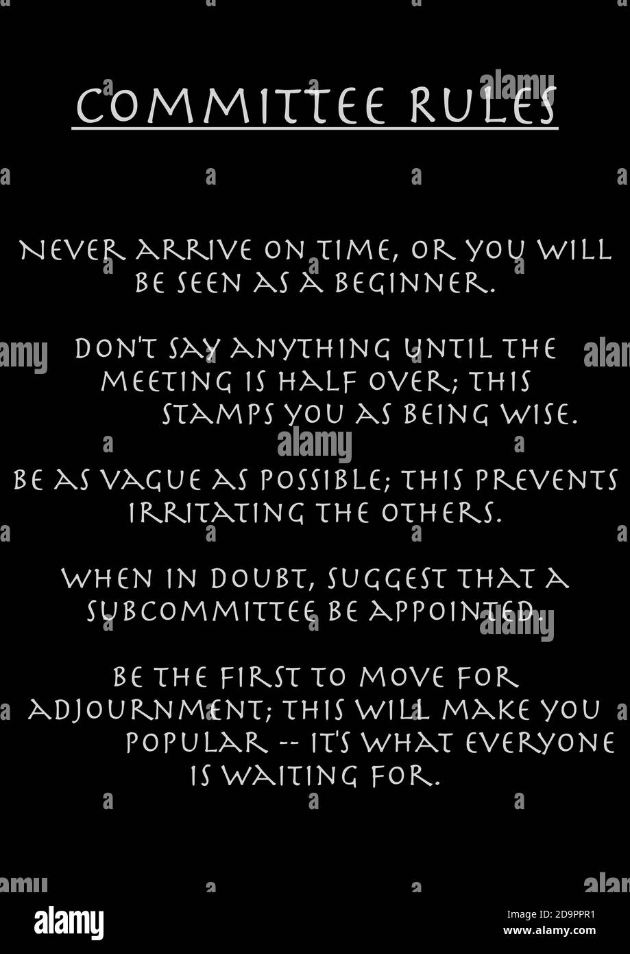 Paroles de sagesse ou autrement Banque D'Images