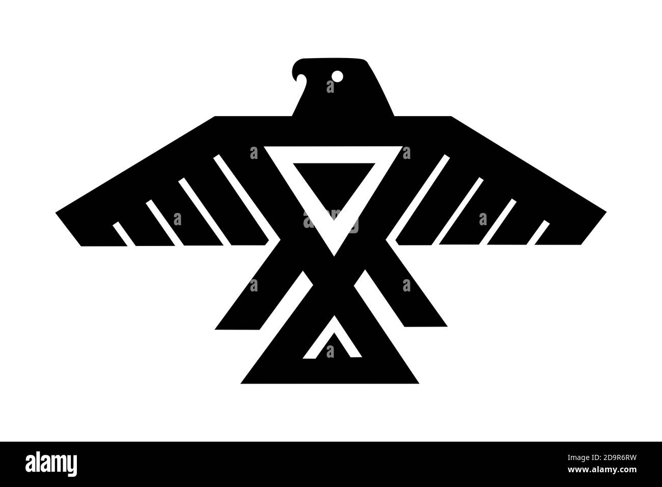 Illustration de l'icône du symbole Anishinaabe Banque D'Images