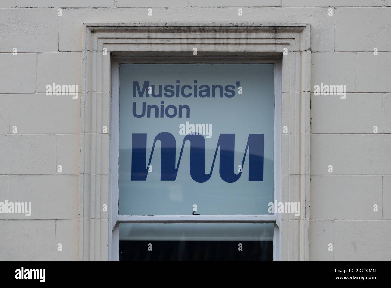 Musiciens Union bureaux - Glasgow, Écosse, Royaume-Uni Banque D'Images