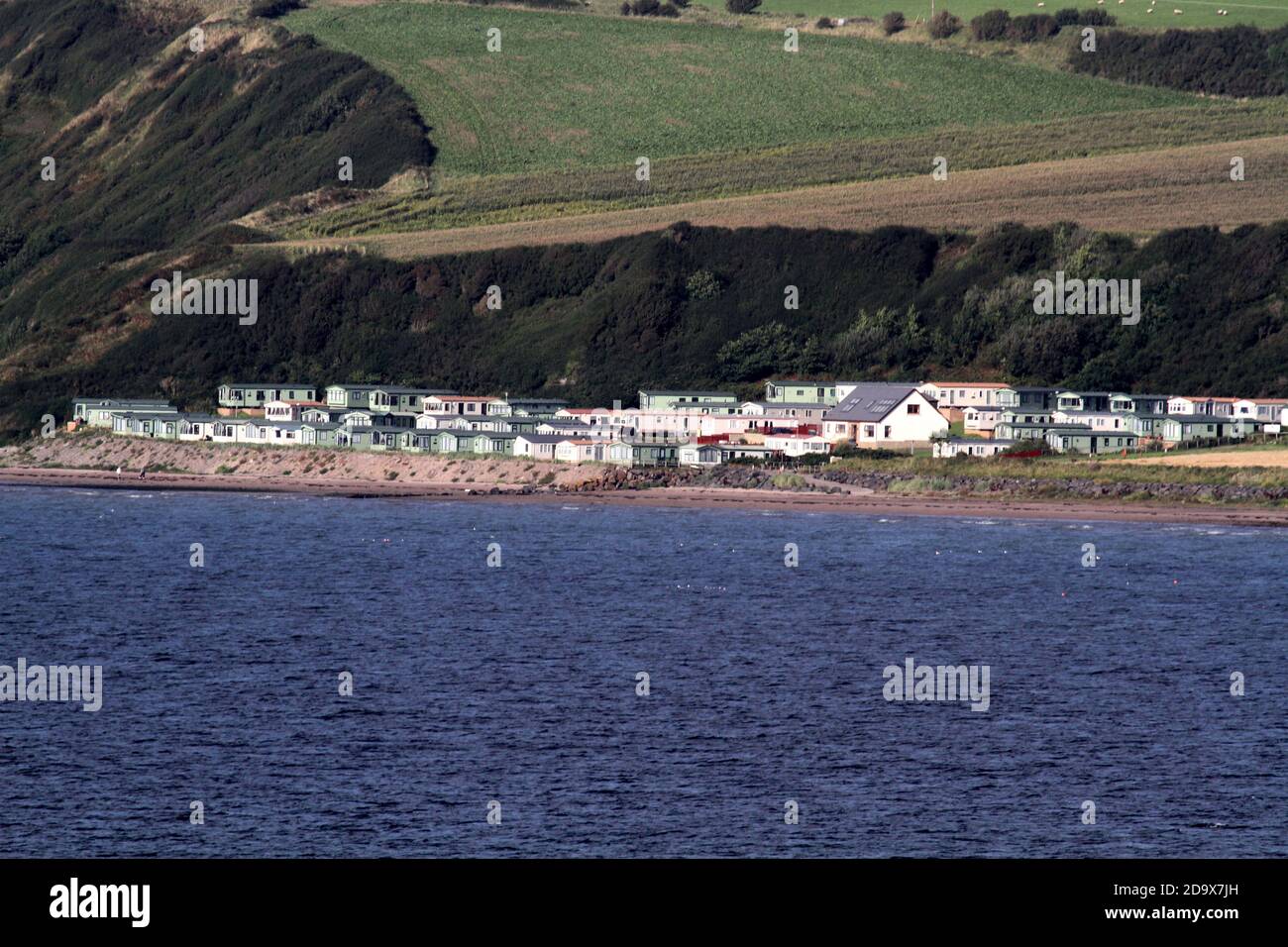 Maidens Caravan Park Banque D'Images