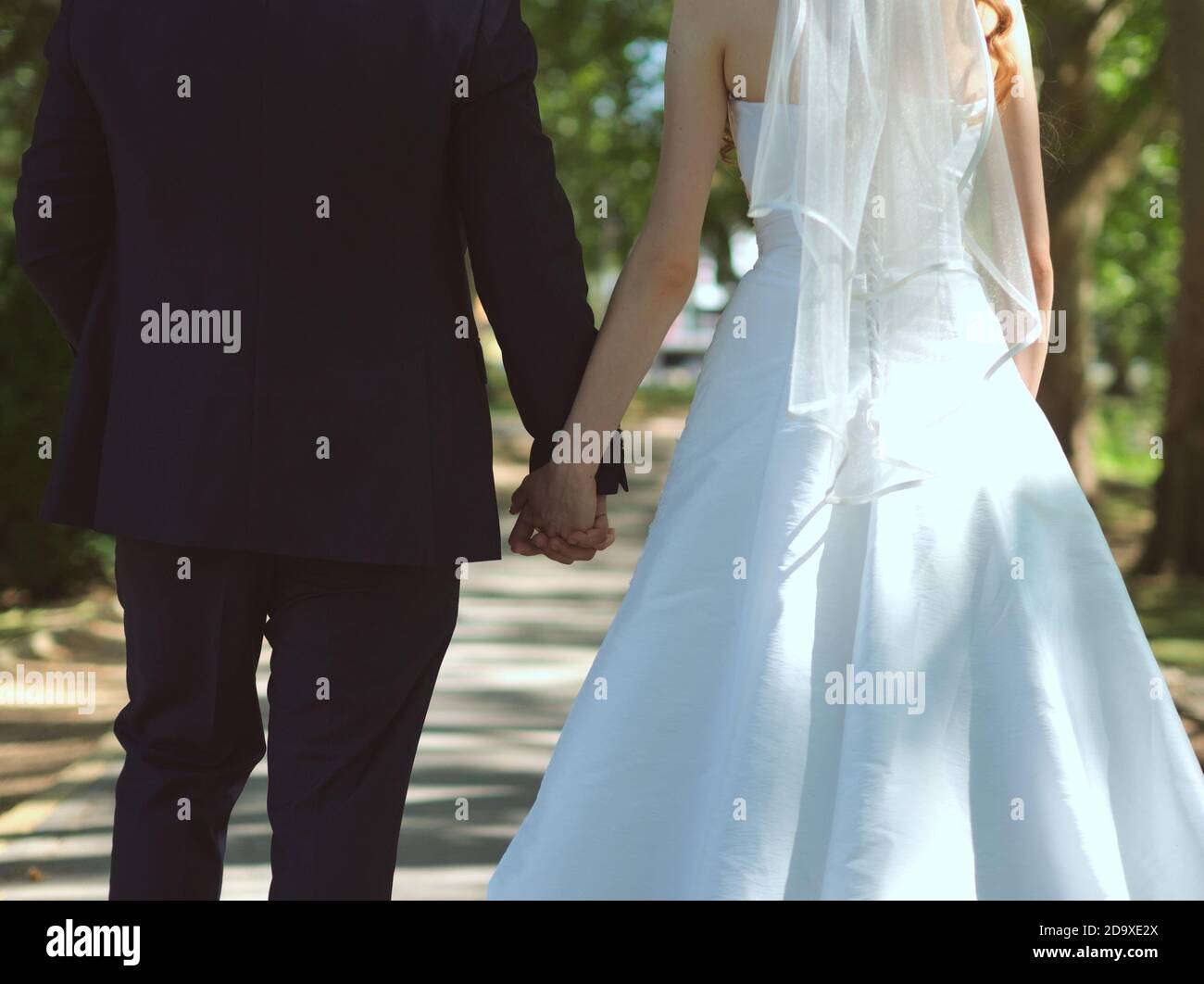 La photo a été faite sur mon mariage, le jour le plus heureux de notre vie! Banque D'Images