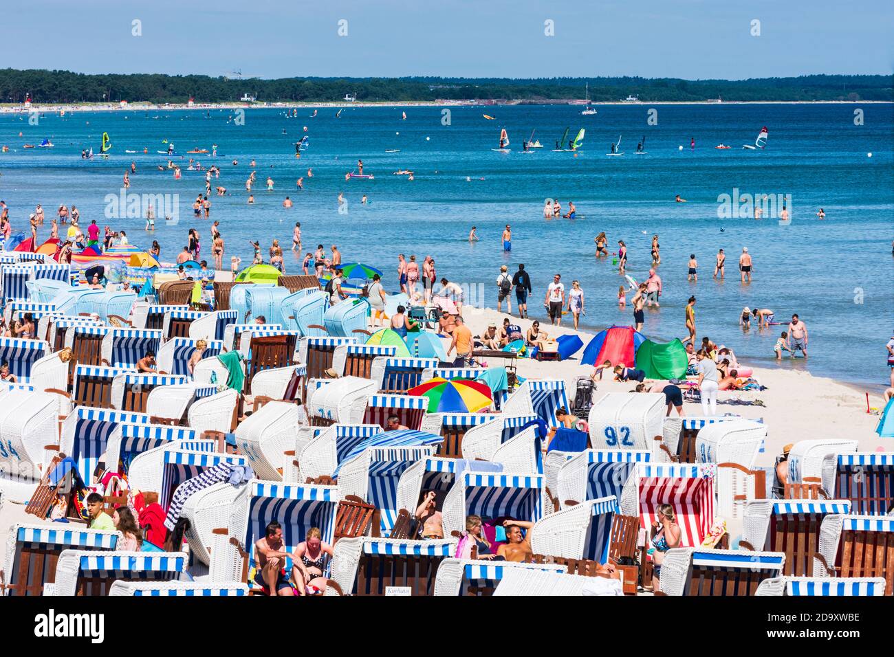 Rapskafer Plage Ostsee
