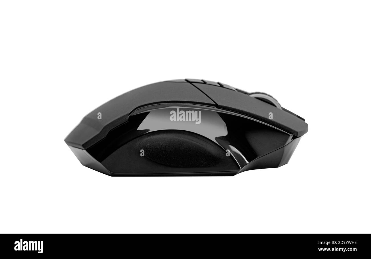 Souris d'ordinateur isolé sur fond blanc Banque D'Images