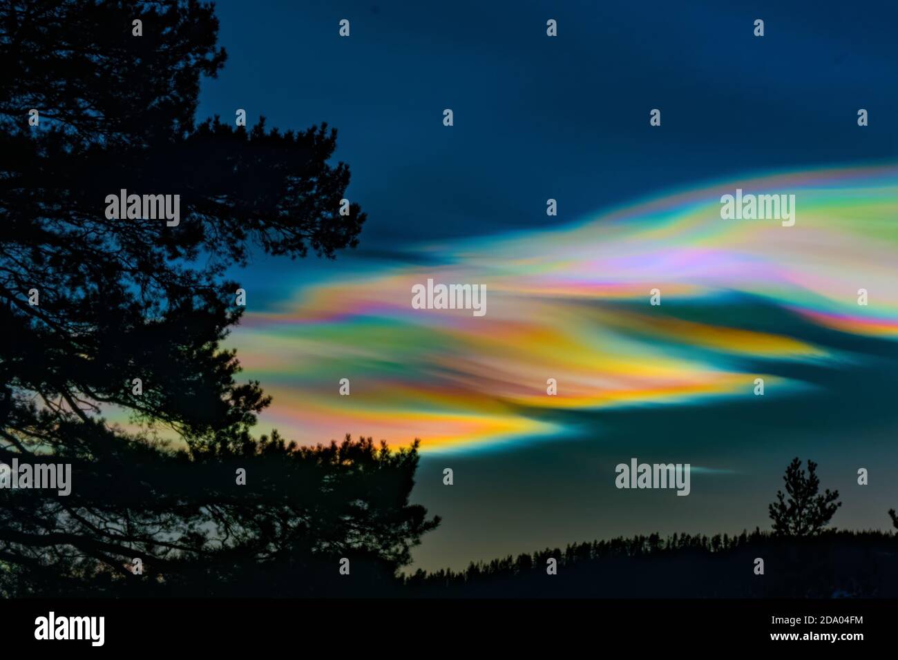 Plateau nacre nuage