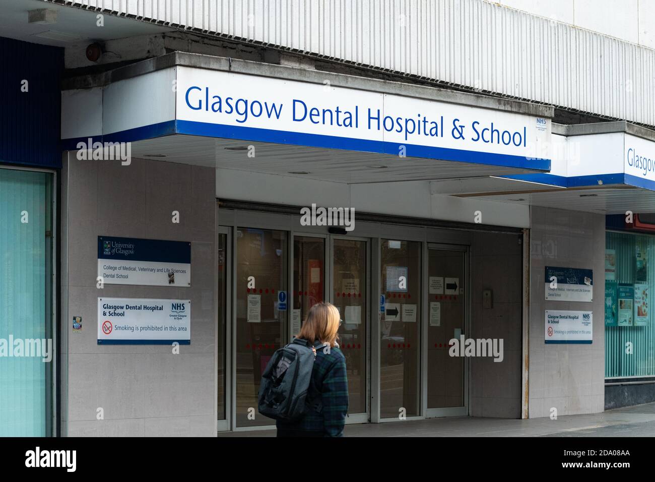 Glasgow Dental Hospital and School, Glasgow, Écosse, Royaume-Uni Banque D'Images